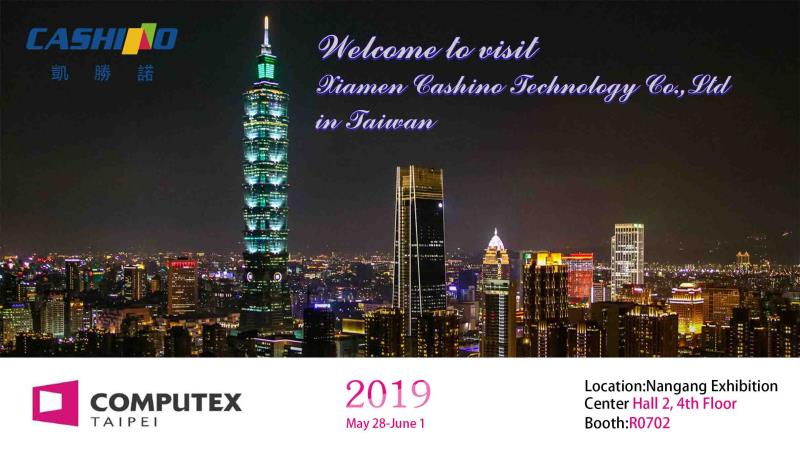 Cashino จะเข้าร่วม Computex ไทเป 2019