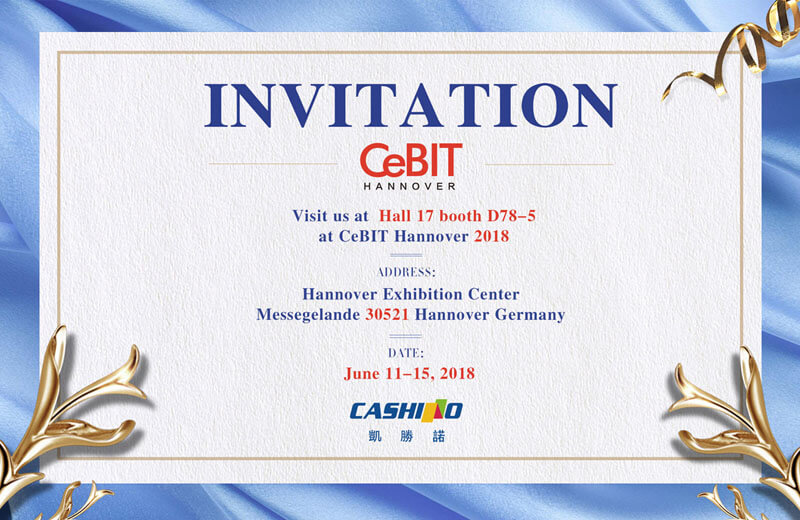 Cashino เชิญคุณต้อง CeBIT Hannover 2018